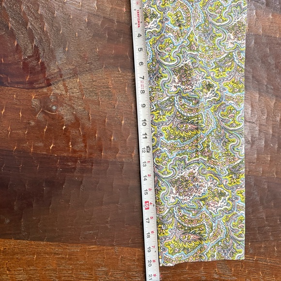 Ann Taylor Carnegie Crop Capris in Multicolor Paisley Pattern - Picture 12 of 13